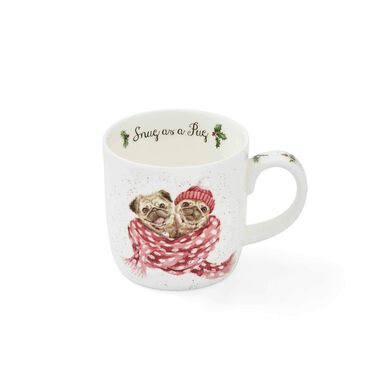 Wrendale Designs Snug as a Pug Mug Wrendale Designs Snug as a Pug Mug